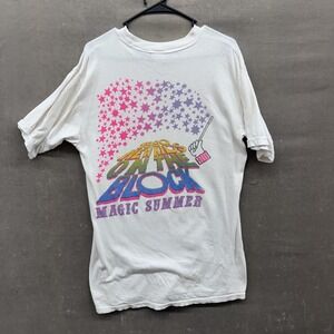 Vintage New Kids On The Block Shirt Mens Large Magic Summer Tour 1990s Band Tee